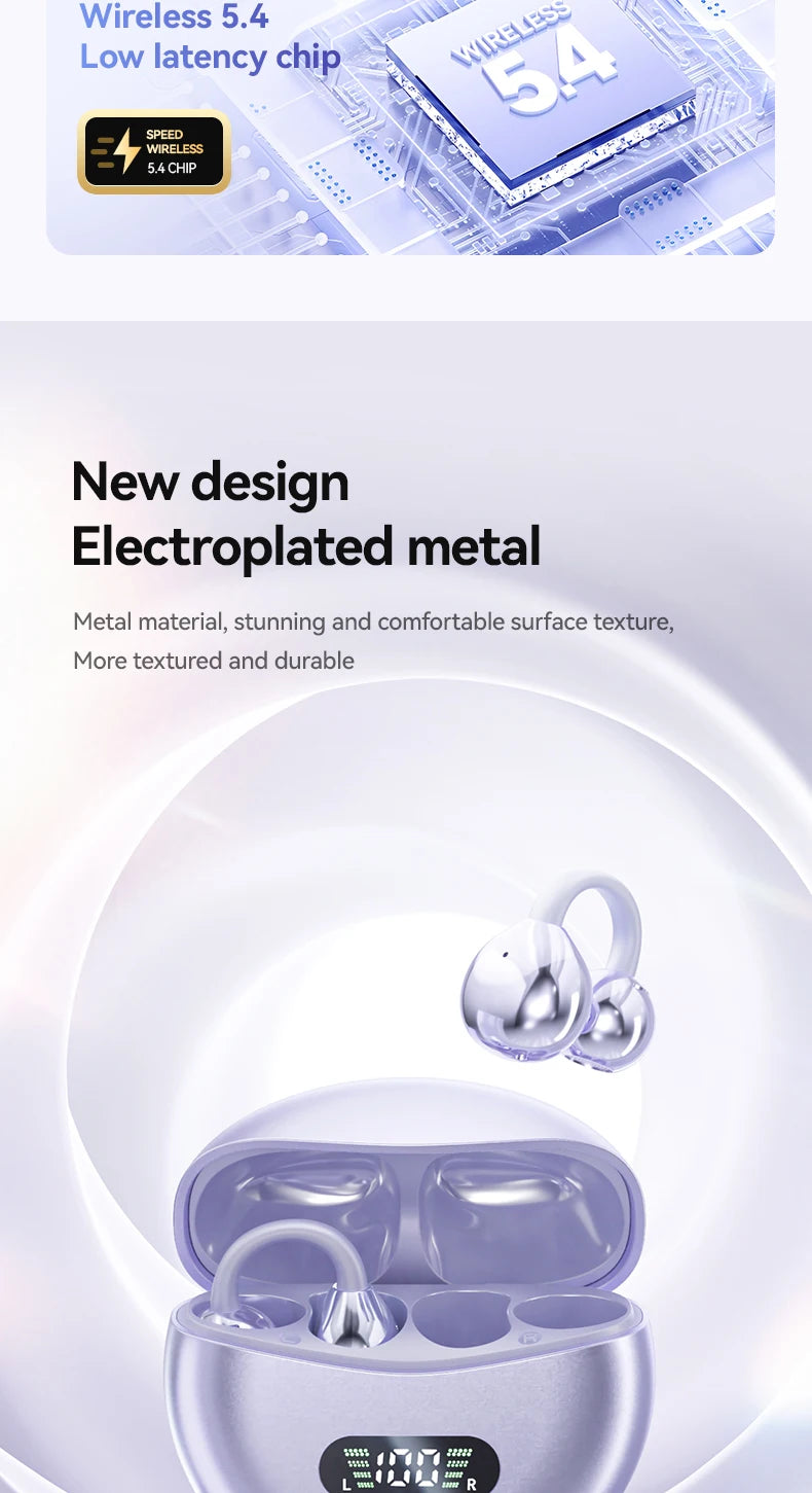 Auriculares de Conducción  Ósea HIFI (Huomtong)