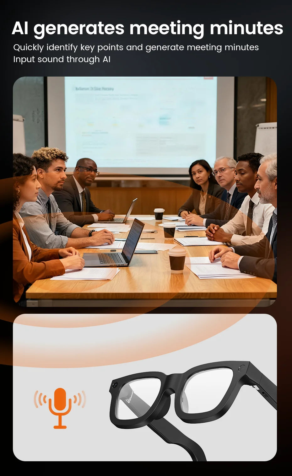 Gafas inteligentes 2026 800W HD Foto Video Grabación IA Traducción Lentes fotocromáticas táctiles Llamadas Bluetooth Música Gafas multifunción