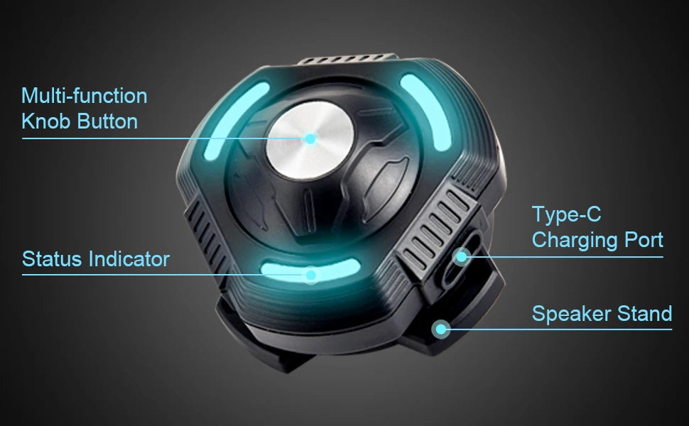Auriculares Bluetooth para Motocicletas ( Conducción Ósea )