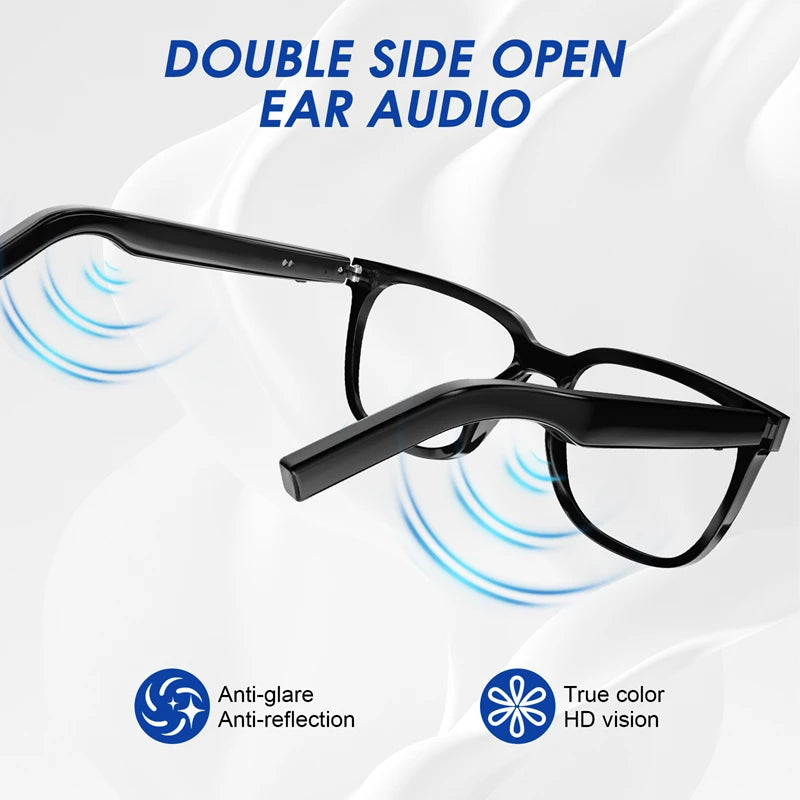 Gafas inteligentes Bluetooth con protección contra la luz azul, fotocromáticas, para escuchar música y realizar llamadas. Lentes que cambian de color. Funciones versátiles. Gafas elegantes.