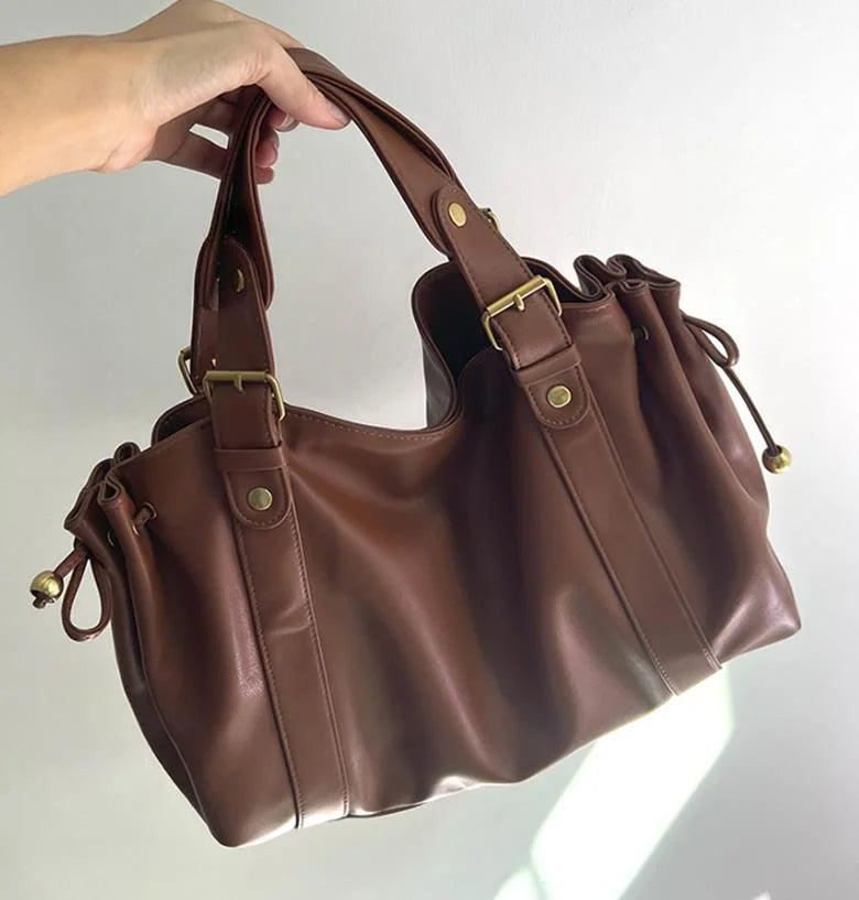 Bolso bandolera sencillo para mujer, bolso de hombro Boston para el día a día