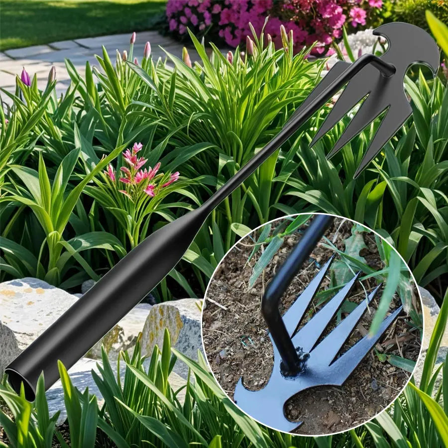 Azada de jardín, suministros agrícolas, herramientas para malezas, utensilios de jardinería, herbicida manual, profesor de malezas, agricultura, accesorios agrícolas.