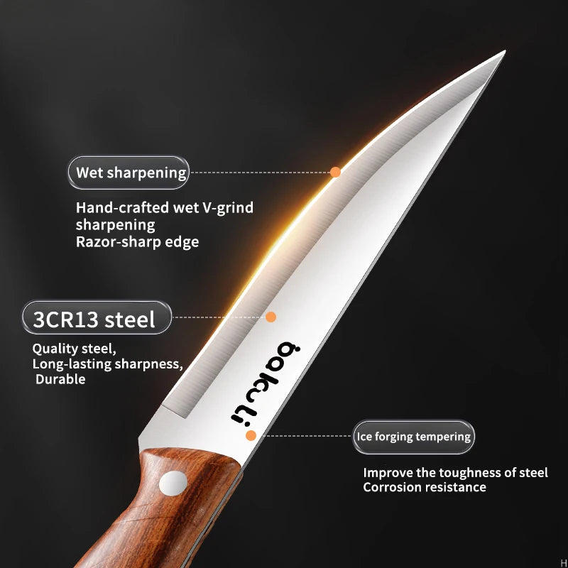 Nuevo cuchillo deshuesador profesional, cuchillo de chef con hoja ultra afilada de acero inoxidable de alto contenido de carbono para herramientas especiales de cocina de carnicero.