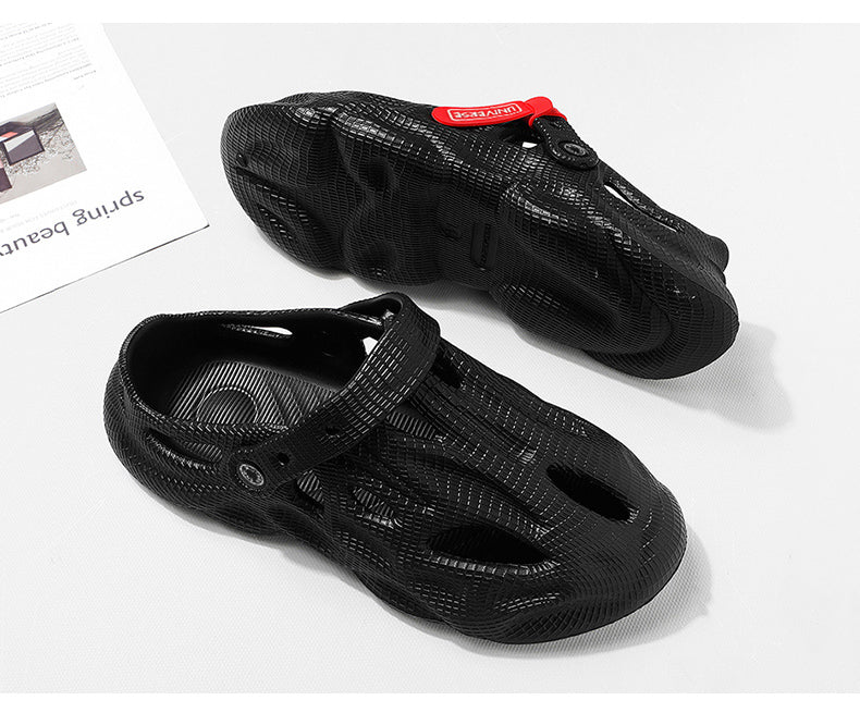 Pantuflas de verano para hombre, cómodas sandalias de plataforma para exteriores 2023, chanclas de playa, sandalias para hombre para interiores, calzado para el baño.