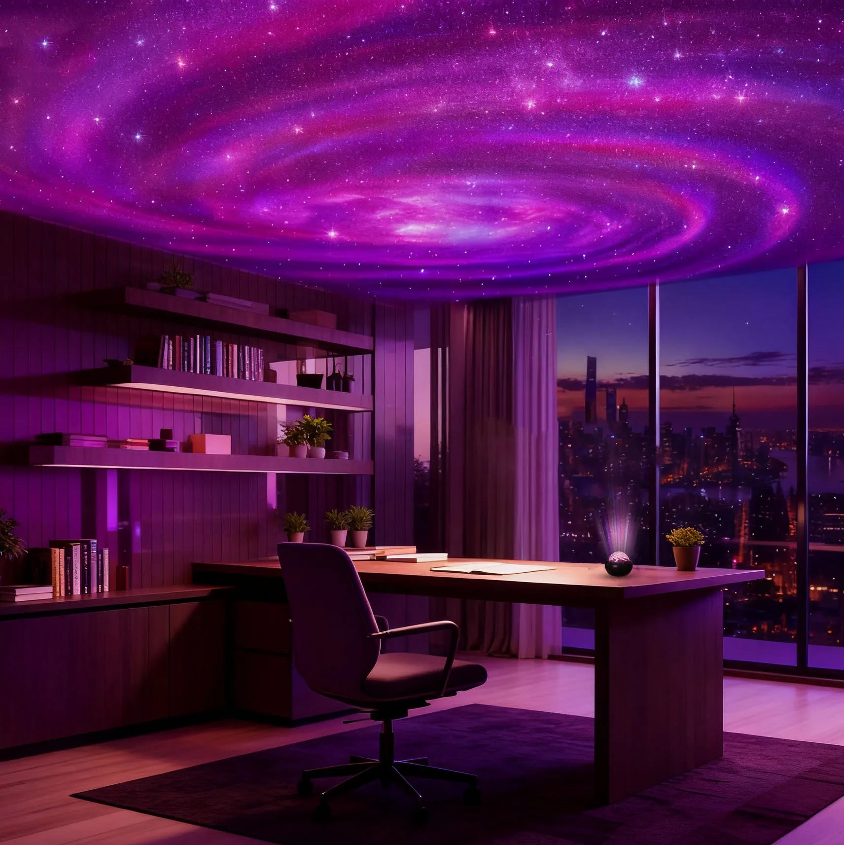 Proyector LED USB con efecto de cielo estrellado galáctico, luz nocturna, ideal para dormitorio, fiestas, Navidad y bodas. Luces decorativas para crear ambientes especiale.