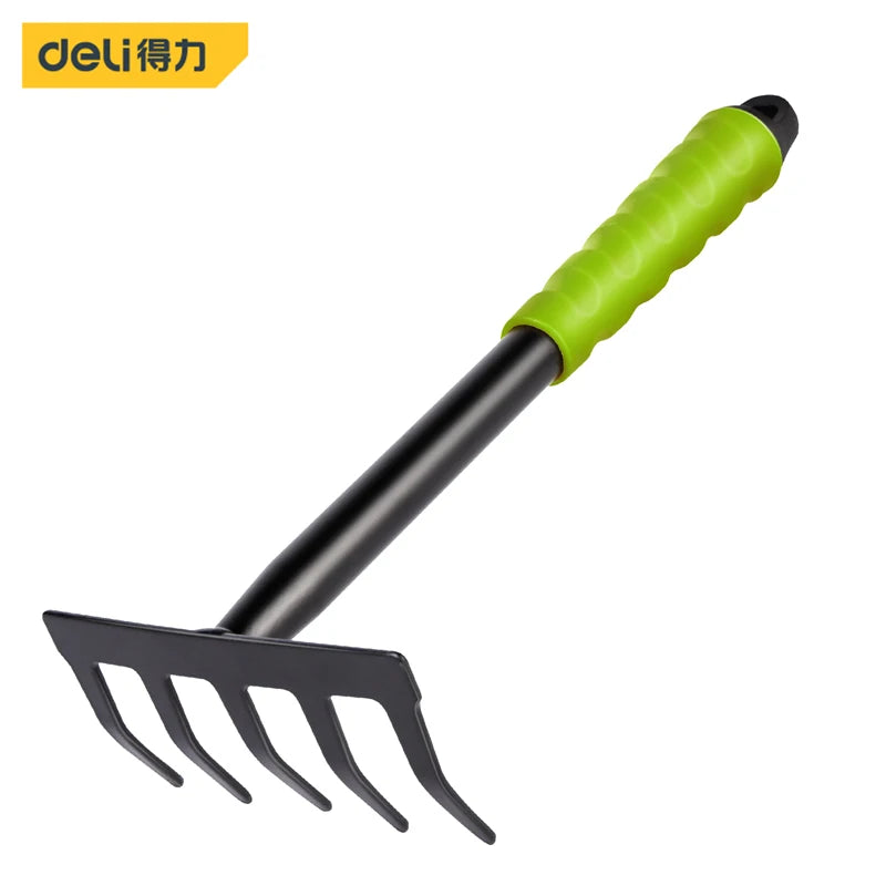 Juego de herramientas multifuncionales para jardín: pala de mano, azada, rastrillo, paleta. Herramientas de jardinería para el hogar, ideales para el trasplante de flores y suculentas.