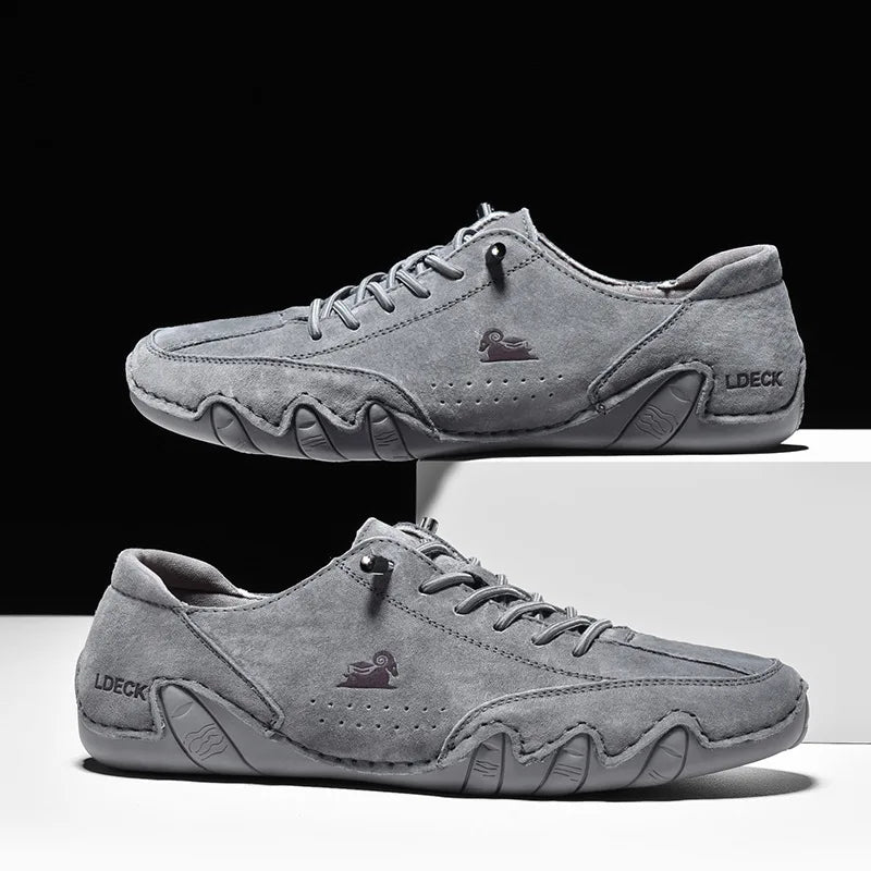 Zapatillas casuales para hombre 2023, nuevos botines con cordones, zapatos de moda para hombre, mocasines de alta calidad, zapatos casuales de lujo para hombre.