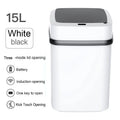 Cubo de basura automático inteligente de 13/15 litros para cocina y baño con tapa y sensor inteligente.