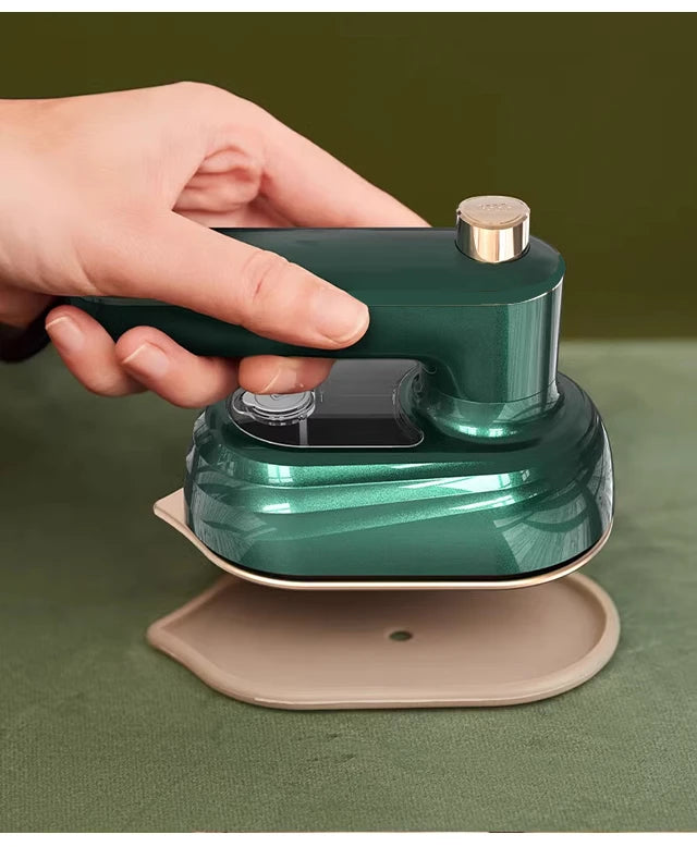 Mini vaporizador de ropa para planchar prendas, plancha de vapor portátil para el hogar y viajes, para planchar ropa en seco y húmedo.