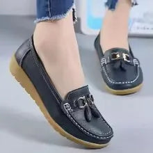 Zapatos de mujer sin cordones, mocasines para bailarinas, zapatillas casuales para mujer, zapatos planos para mujer, zapatos casuale