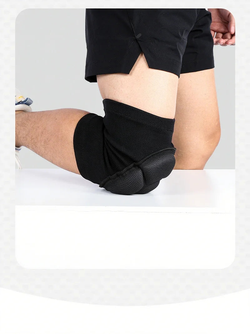 Rodilleras de voleibol para hombres y mujeres, de esponja gruesa, cálidas.