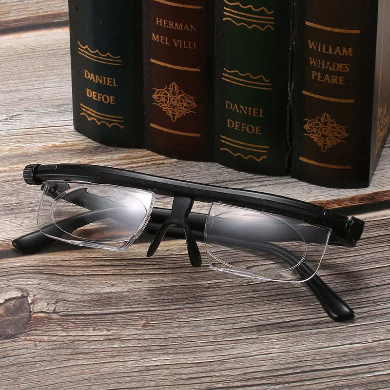 Gafas inteligentes para la presbicia, enfoque ajustable, miopía, ortóptica, gafas para la presbicia, enfoque variable, gafas para leer a distancia.