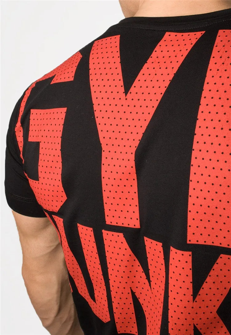 Camiseta de moda para hombre, tops para hombre, ropa de verano para fitness