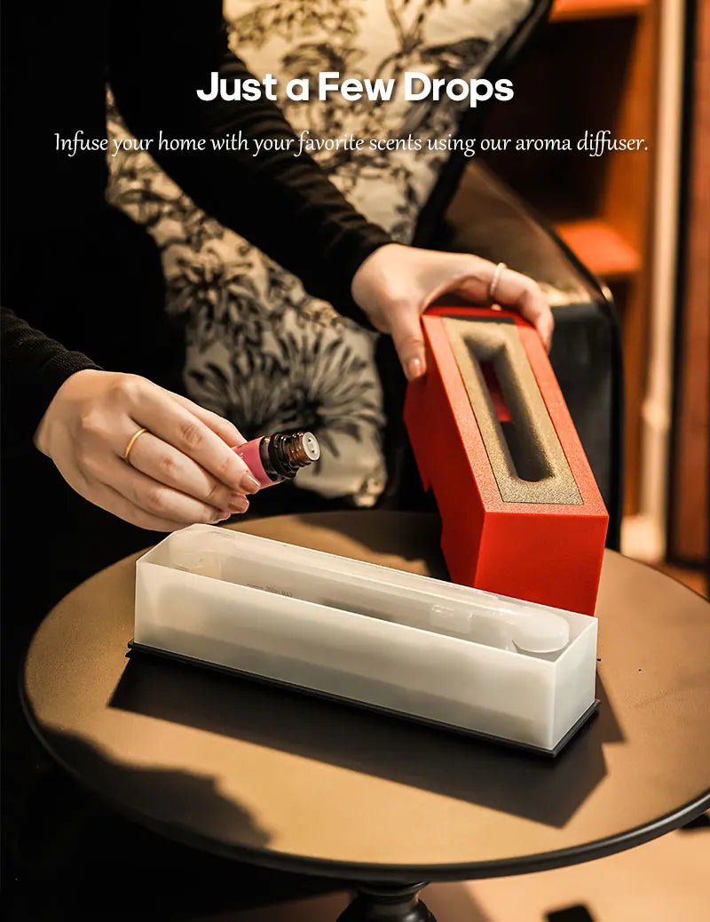 Difusor de aromas con forma de llama, humidificador de aire ultrasónico