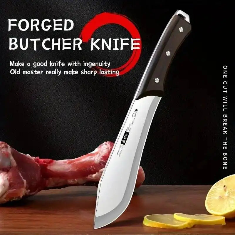 Cuchillo de cocina ultra afilado, cuchillo para cortar huesos, cuchillo multifuncional para frutas, cuchillo de carnicero comercial