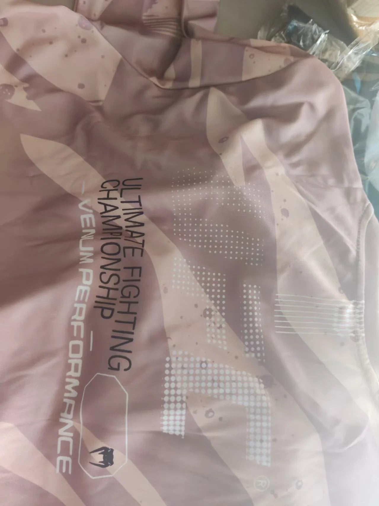 Camiseta de secado rápido para entrenamiento físico y lucha UFC Verano 2025.