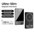 Batería externa de 5000 mAh y 10000 mAh con certificación CCC, estándar chino, con soporte, compatible con MagSafe, carga rápida inalámbrica magnética de 20 W.