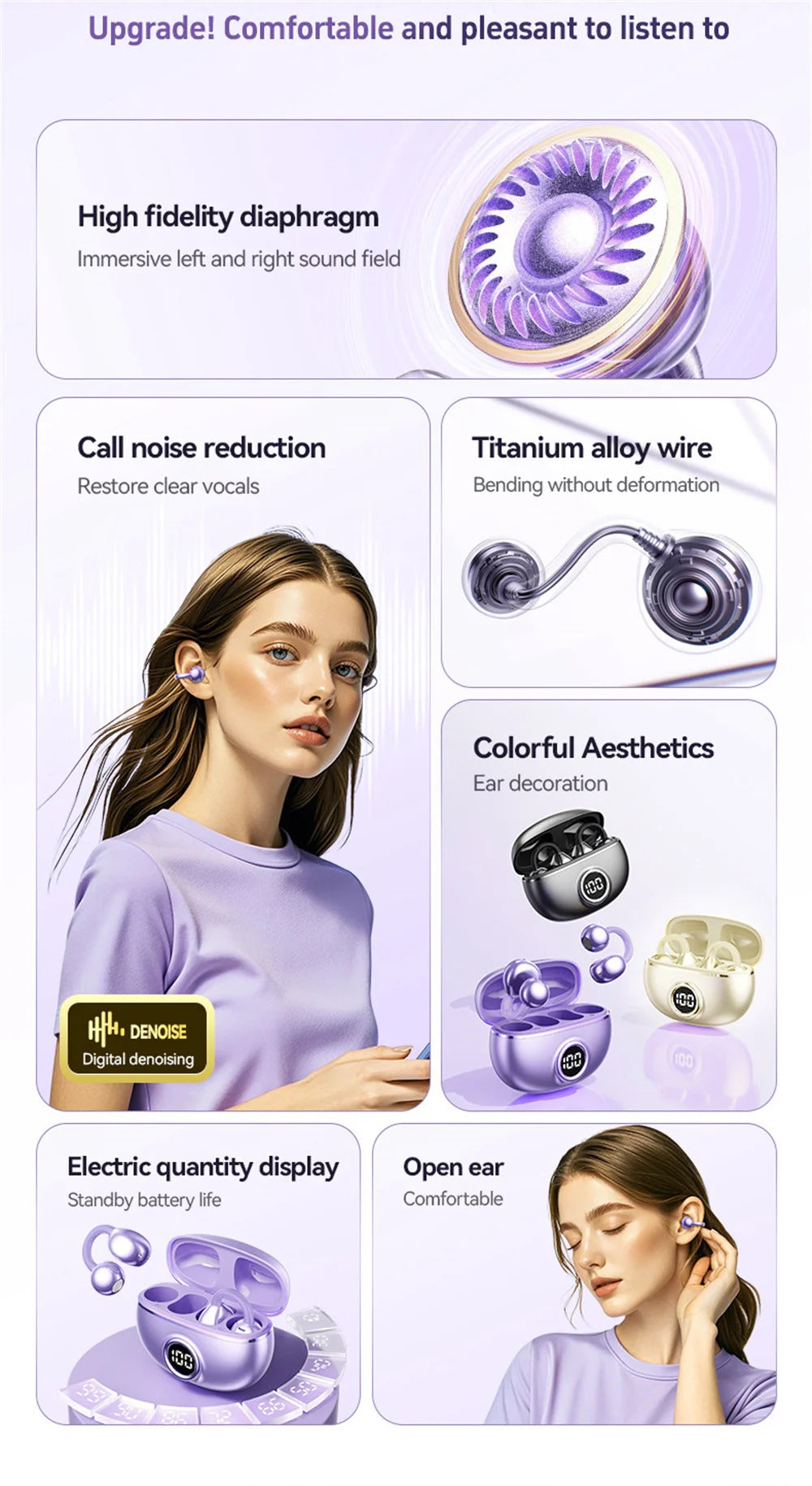 Auriculares de conducción Ósea de Alta Calidad (HIGH QUALITY BONE CONDUCTION)