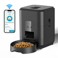Comedero automático para mascotas de 2 litros, dispensador inteligente de comida para gatos y perros con Wi-Fi, controlable por aplicación, alimentación lenta y cuantitativa para mascotas. Accesorios para gatos.