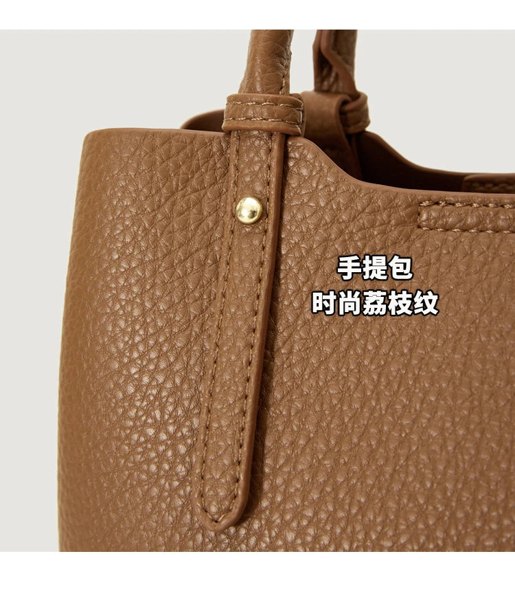 Bolsos de mano de PU para mujer, elegantes bolsos tote, diseño versátil, bolsos de uso diario, bolso de hombro compacto