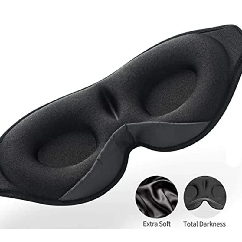 Auriculares para dormir Antifaz para dormir con forma de copa contorneada 3D