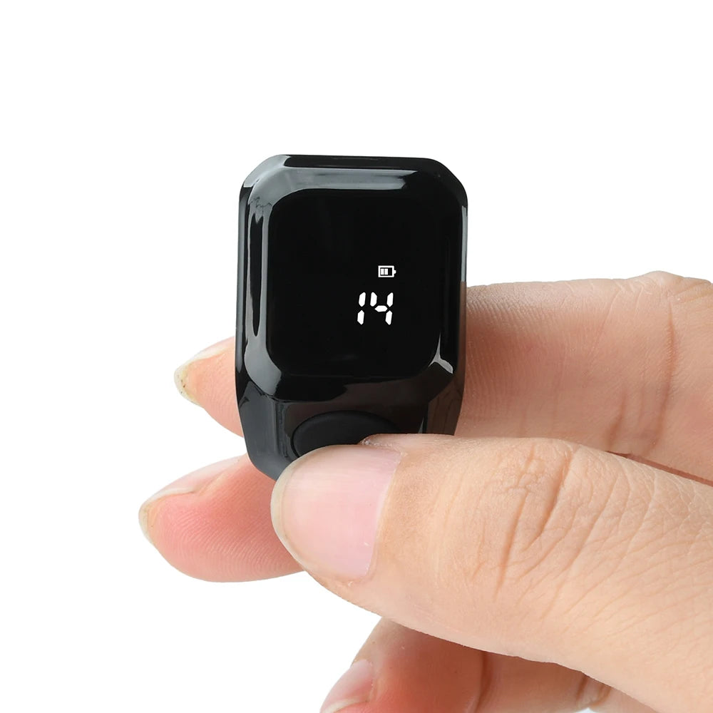 Contador de timbres inteligente con aplicación, pantalla digital portátil, contador Bluetooth, recordatorio por vibración, contadores de conteo portátiles.