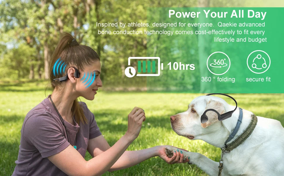 Auriculares de conducción ósea Run for Shokz, auriculares Bluetooth de oído abierto, auriculares inalámbricos supraaurales, auriculares deportivos inalámbricos para correr.