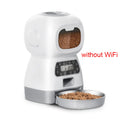Comedero automático para mascotas de 3,5 L para gatos, WiFi, Smart Swirl, comedero lento para perros con grabadora de voz, dispensador de comida para gatos de gran capacidad con temporizador.