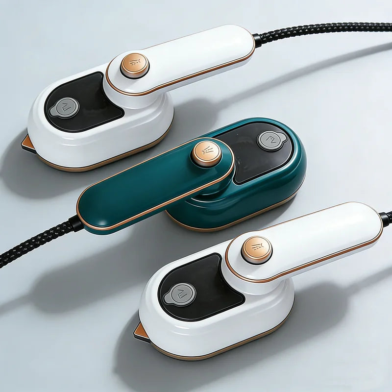 Mini vaporizador de ropa para planchar prendas, plancha de vapor portátil para el hogar y viajes, para planchar ropa en seco y húmedo.