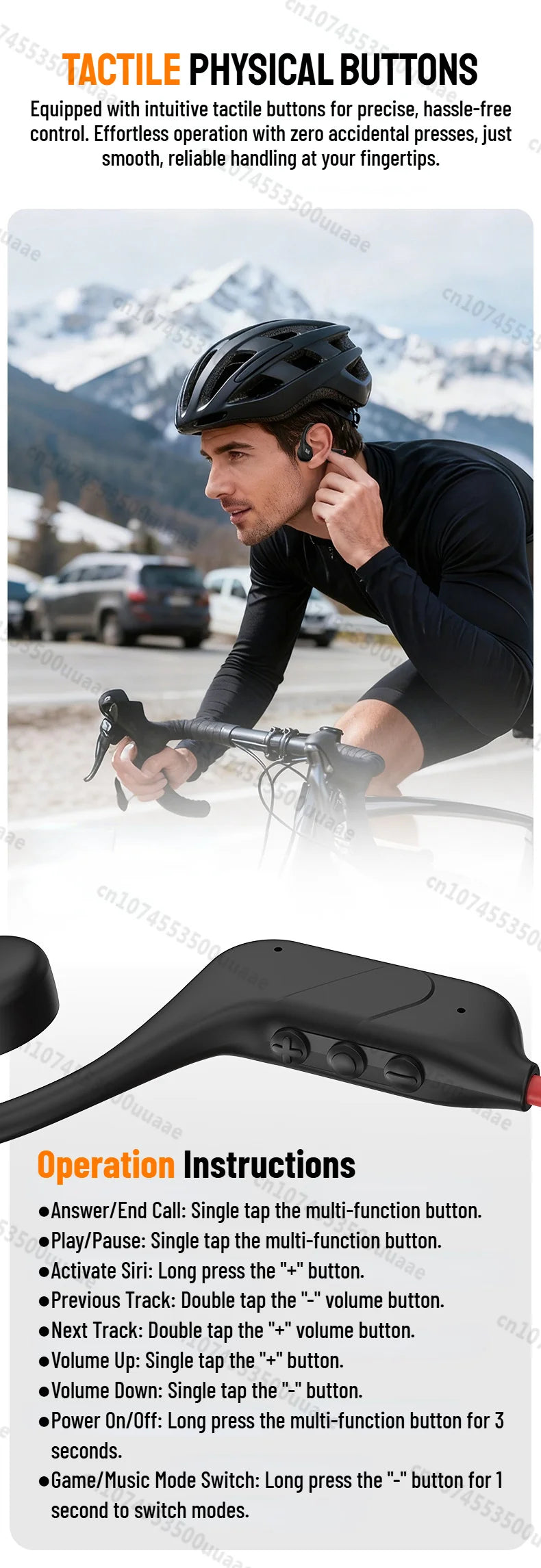 Auriculares monster XB01 de conducción Ósea
