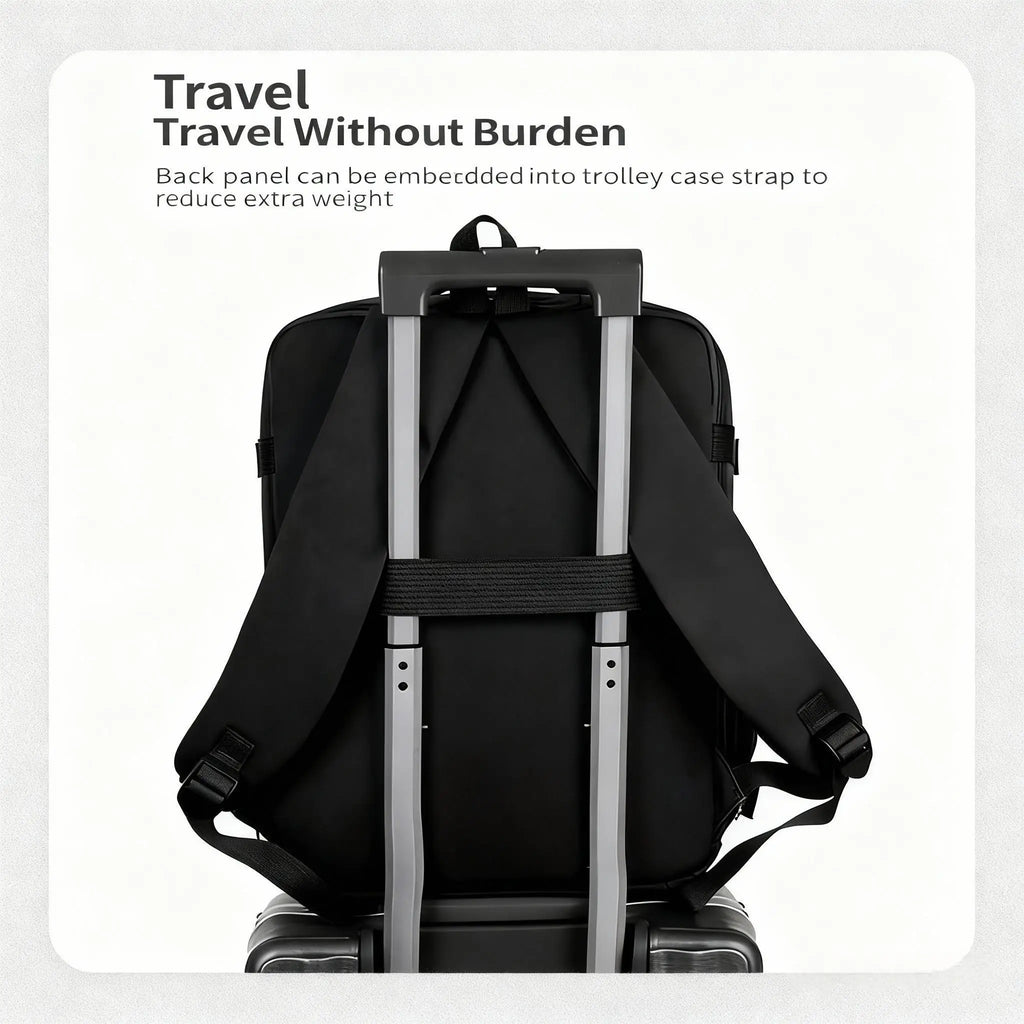 Mochila cómoda para todo el día: elegante, ligera, con múltiples bolsillos y correa ajustable para ir al trabajo o para actividades al aire libre.