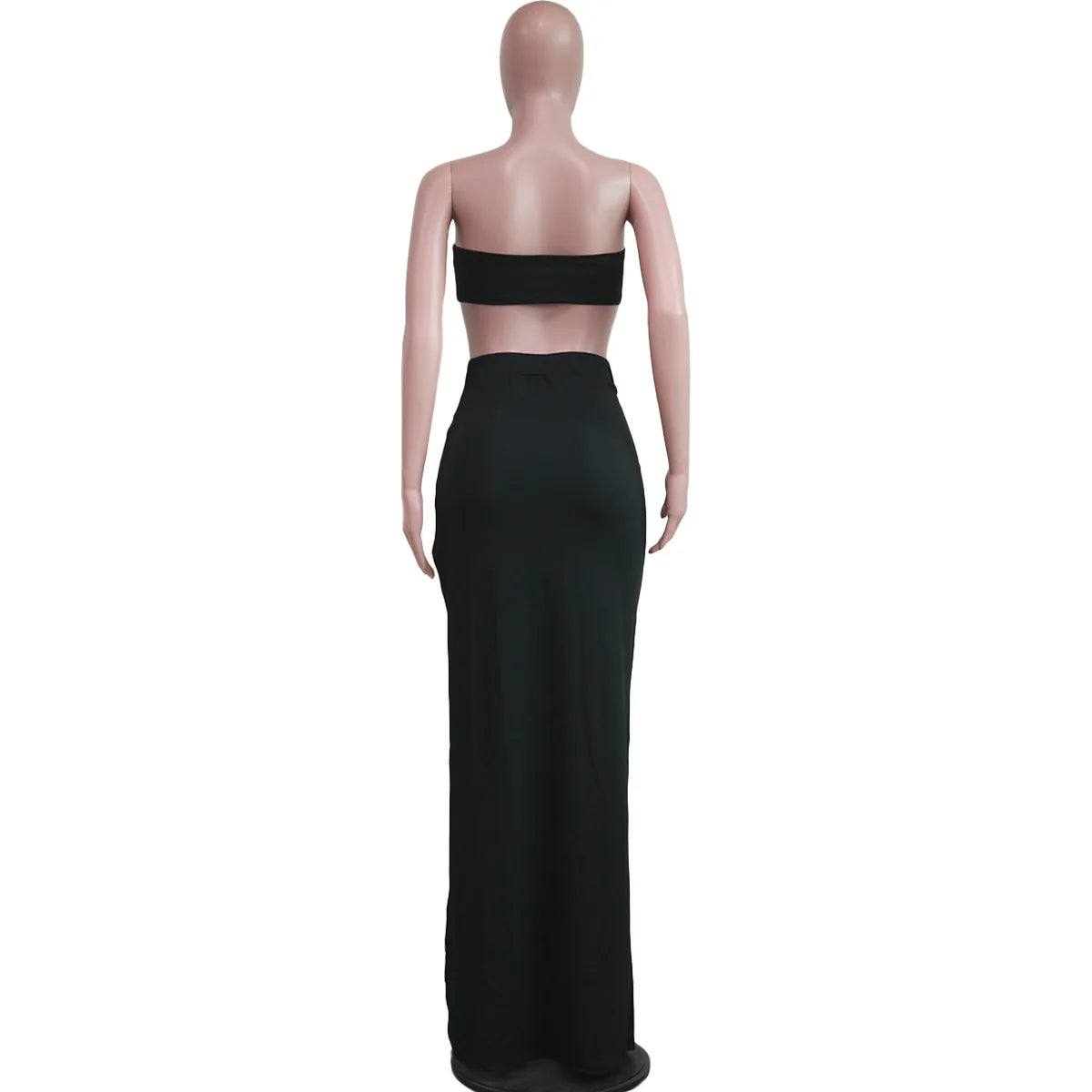 Traje de falda asimétrico y sexy para mujer, estilo casual europeo y americano, ideal para la playa.
