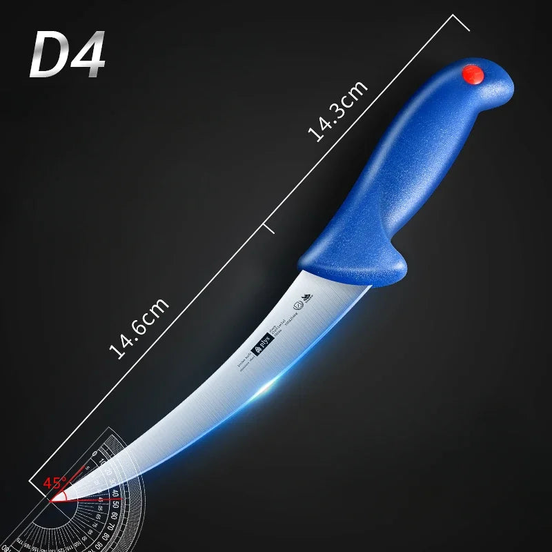 Cuchillo de chef Seiko, cuchillo para carne, cuchillo para rebanar, cuchillo deshuesador forjado a mano, herramienta de cocina para el comedor