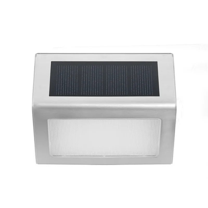 Lámpara solar de jardín para exteriores, decoración de jardín, luz para escaleras, luz para patio, luz de pared para paisaje