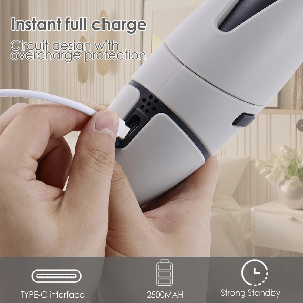 Cepillo eléctrico de limpieza para baño 10 en 1 multifuncional, inalámbrico.