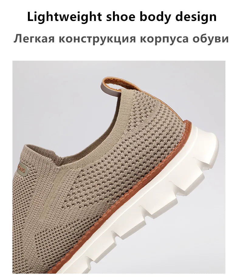 Zapatillas deportivas para hombre, mocasines ligeros de verano, transpirables, de malla, para hombre, calzado casual.