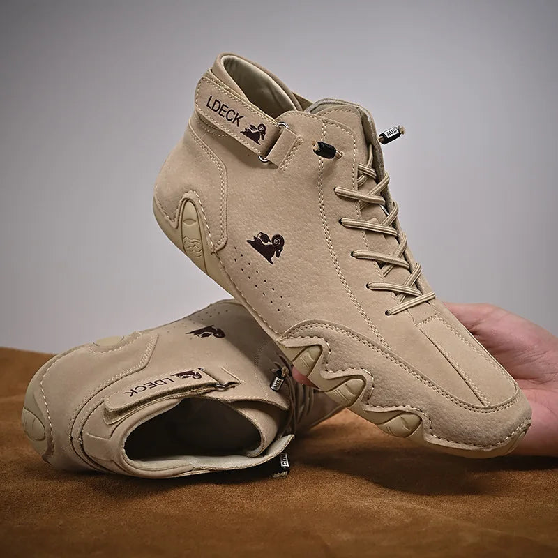 Zapatillas casuales para hombre 2023, nuevos botines con cordones, zapatos de moda para hombre, mocasines de alta calidad, zapatos casuales de lujo para hombre.