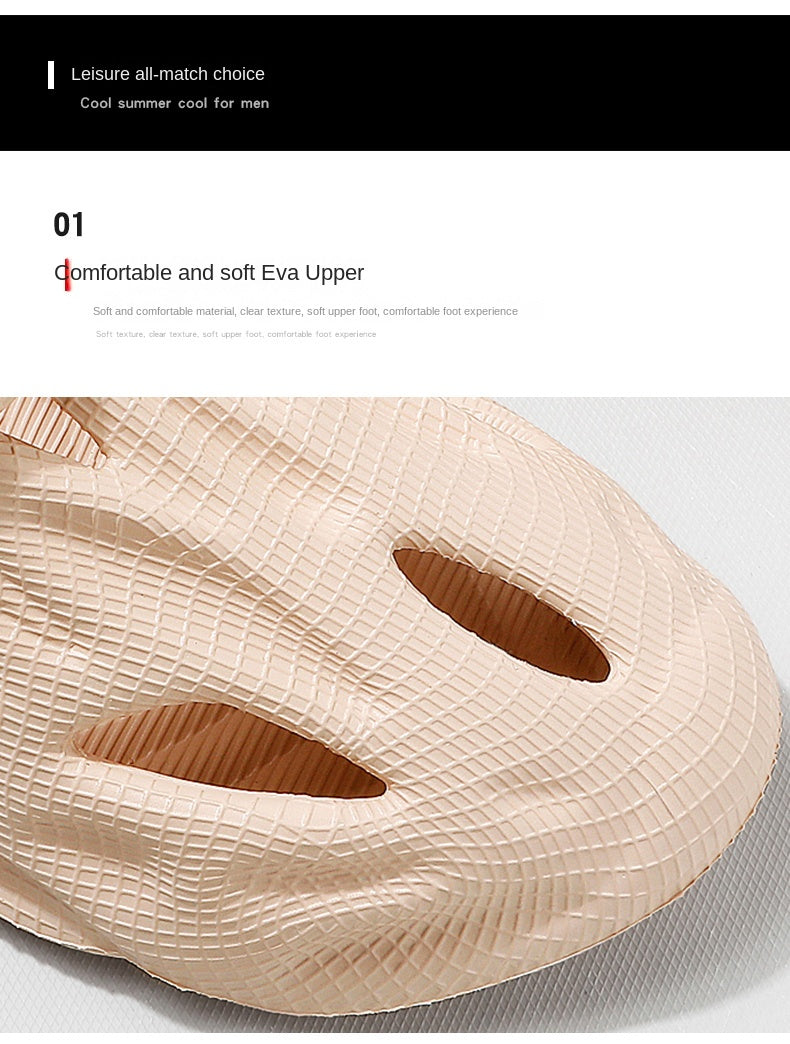 Pantuflas de verano para hombre, cómodas sandalias de plataforma para exteriores 2023, chanclas de playa, sandalias para hombre para interiores, calzado para el baño.