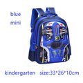 Mochila infantil personalizada con diseño de coche 3D para niño, divertida mochila escolar de dibujos animados para niños, mochila elegante para niños, duradera e impermeable.