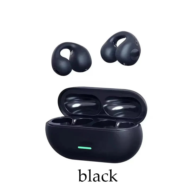 Auriculares de Conducción Ósea BMAD con Pantalla de Carga