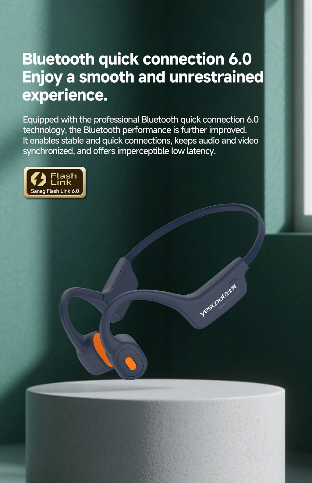 Audifonos de Conduccion Osea IPX8 ( ZUIDID )