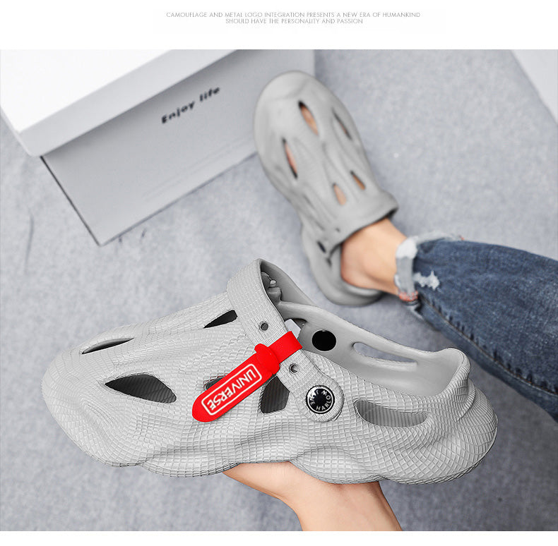 Pantuflas de verano para hombre, cómodas sandalias de plataforma para exteriores 2023, chanclas de playa, sandalias para hombre para interiores, calzado para el baño.