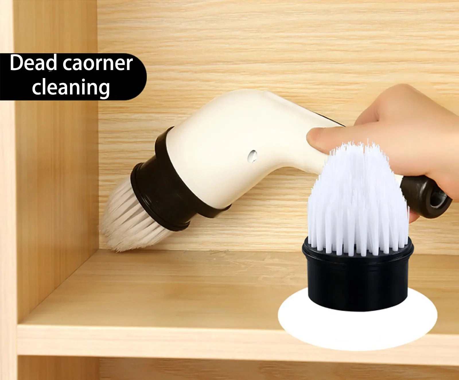 Cepillo de limpieza eléctrico 9 en 1 de 2000 mAh, herramienta de limpieza para cocina y baño.