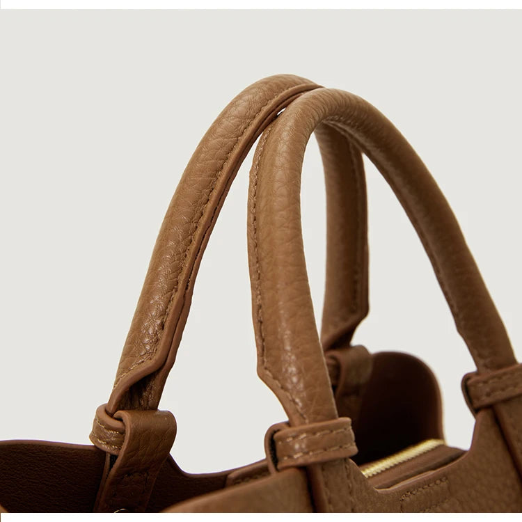 Bolsos de mano de PU para mujer, elegantes bolsos tote, diseño versátil, bolsos de uso diario, bolso de hombro compacto