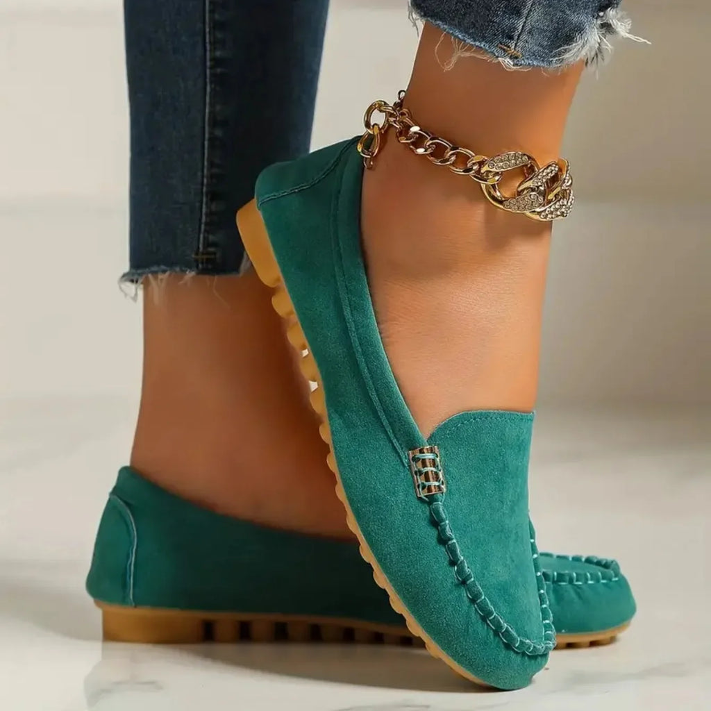 Zapatos planos para mujer, nuevos, casuales, ligeros, tipo mocasín, modernos, versátiles y cómodos, estilo Mary Jane para mujer.