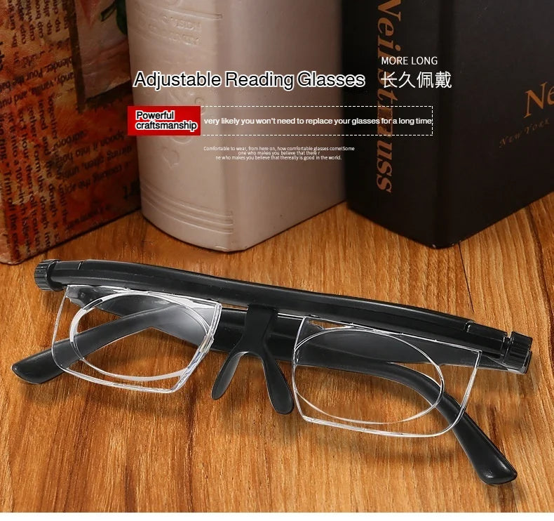 Gafas inteligentes para la presbicia, enfoque ajustable, miopía, ortóptica, gafas para la presbicia, enfoque variable, gafas para leer a distancia.