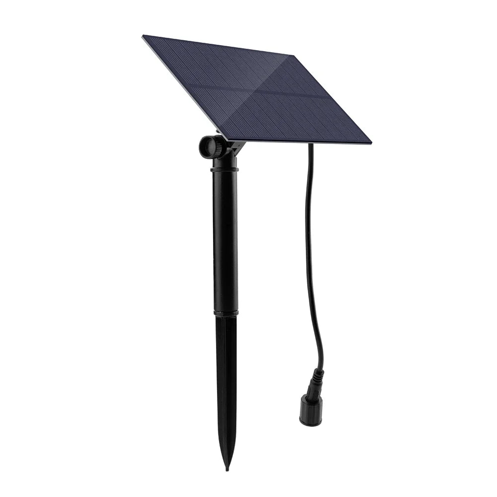 Fuente de agua de 5W 5V para decoración de jardín con estaca, panel solar, bomba de agua, sistema de riego, kits de ahorro de energía para acuarios.
