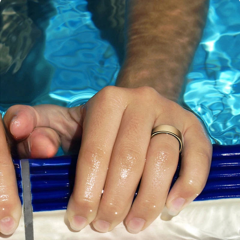 Nuevo anillo inteligente impermeable R10 con monitor de salud para hombres y mujeres, monitor de salud y sueño, anillos inteligentes con modos multideporte y aplicación QRing.