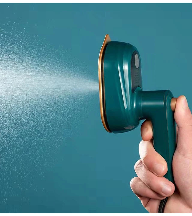 Mini vaporizador de ropa para planchar prendas, plancha de vapor portátil para el hogar y viajes, para planchar ropa en seco y húmedo.
