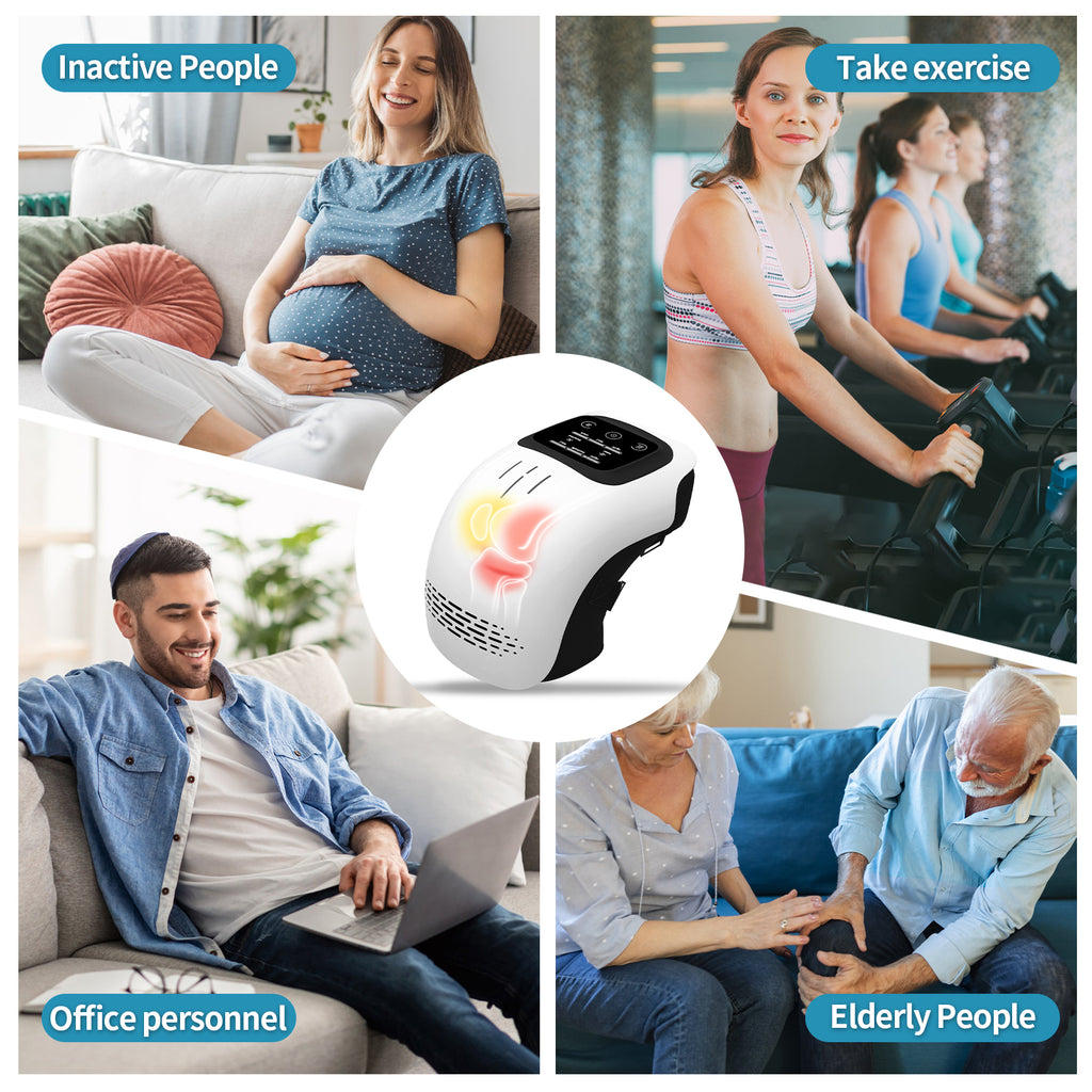 Masajeador de rodilla Pro-Tech (pack x2) -Alivio Térmico y Compresión